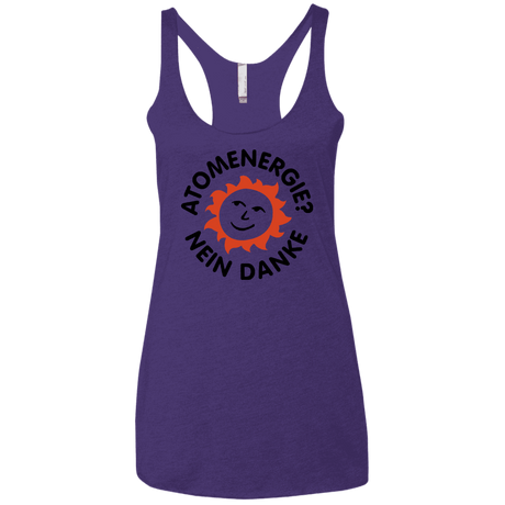 T-Shirts Purple Rush / X-Small Atomenergie Women's Triblend Racerback Tank