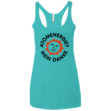 T-Shirts Tahiti Blue / X-Small Atomenergie Women's Triblend Racerback Tank