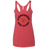 T-Shirts Vintage Red / X-Small Atomenergie Women's Triblend Racerback Tank