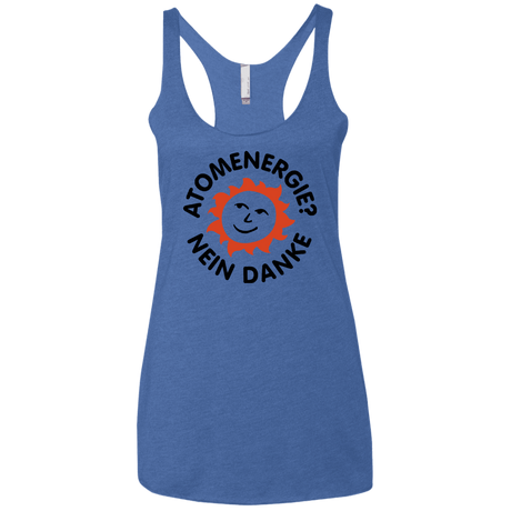 T-Shirts Vintage Royal / X-Small Atomenergie Women's Triblend Racerback Tank