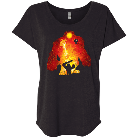 T-Shirts Vintage Black / X-Small Attack! - Clash of Clans Triblend Dolman Sleeve