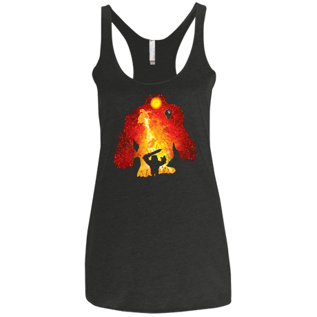 T-Shirts Vintage Black / X-Small Attack! - Clash of Clans Women's Triblend Racerback Tank