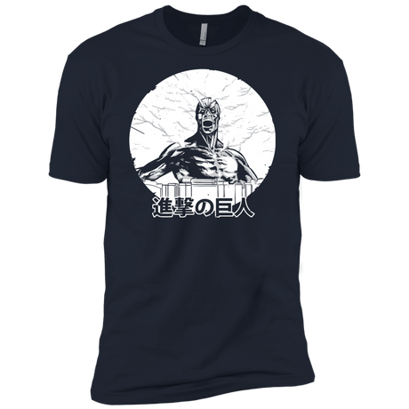 T-Shirts Midnight Navy / X-Small Attack Men's Premium T-Shirt
