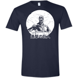 T-Shirts Navy / X-Small Attack Men's Semi-Fitted Softstyle