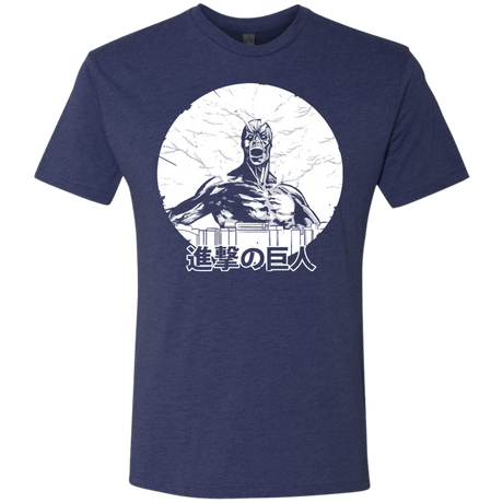 T-Shirts Vintage Navy / S Attack Men's Triblend T-Shirt