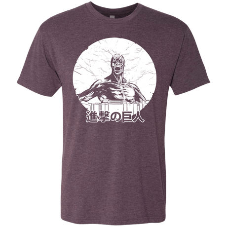 T-Shirts Vintage Purple / S Attack Men's Triblend T-Shirt