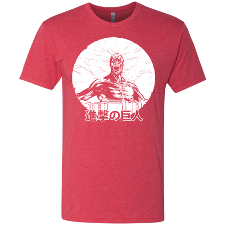 T-Shirts Vintage Red / S Attack Men's Triblend T-Shirt