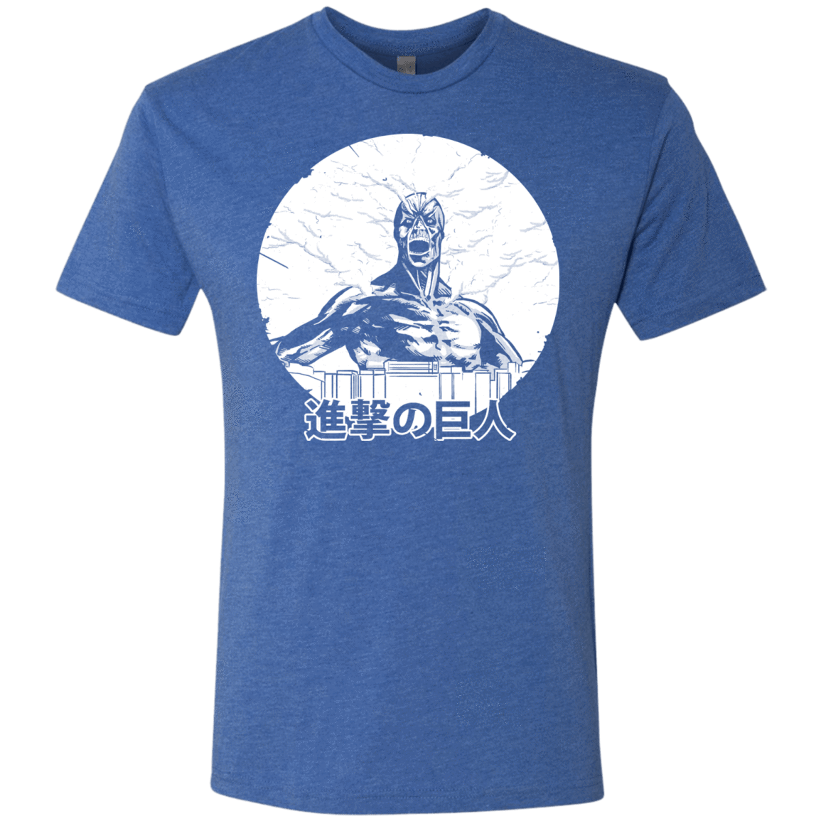 T-Shirts Vintage Royal / S Attack Men's Triblend T-Shirt