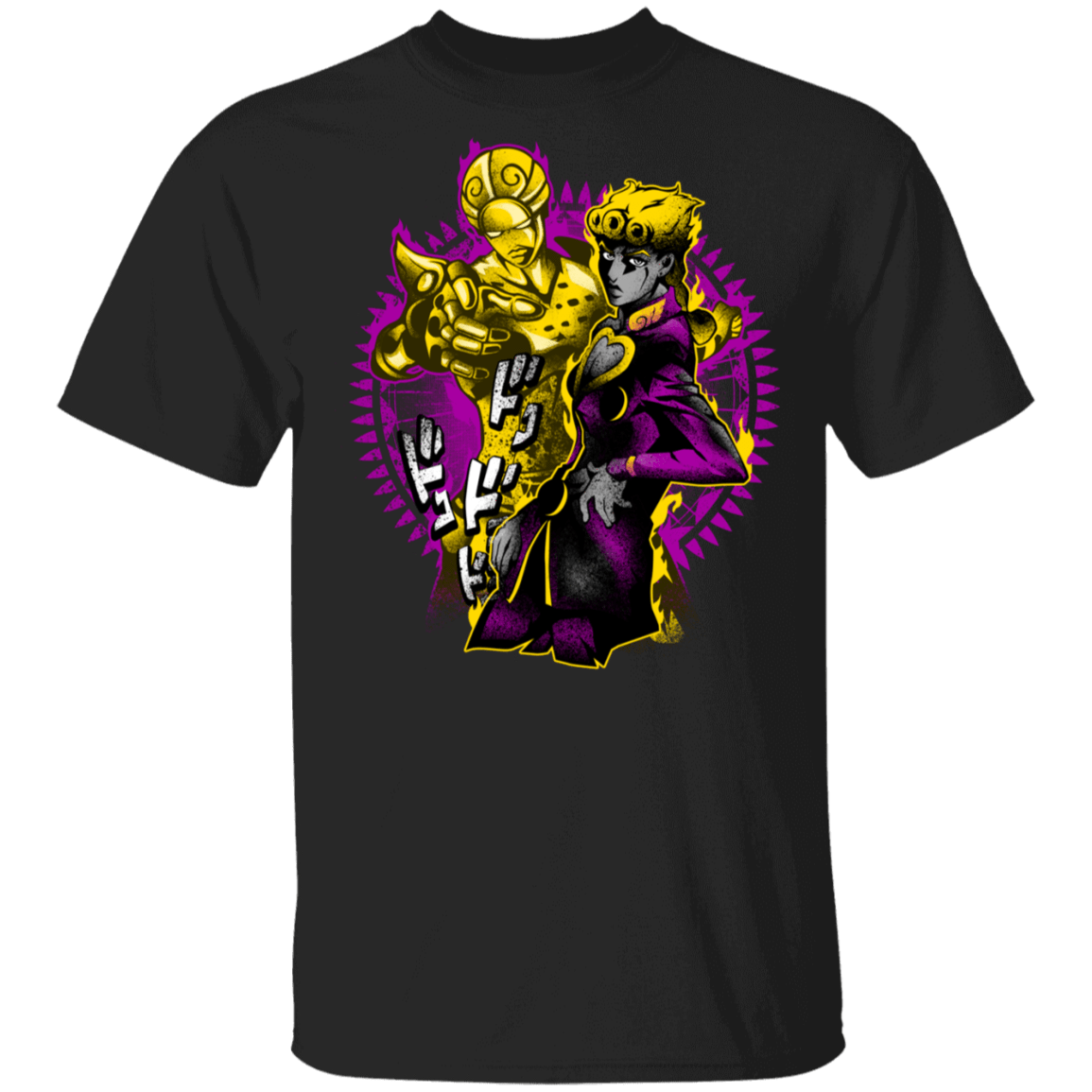 T-Shirts Black / S Attack of Giorno T-Shirt