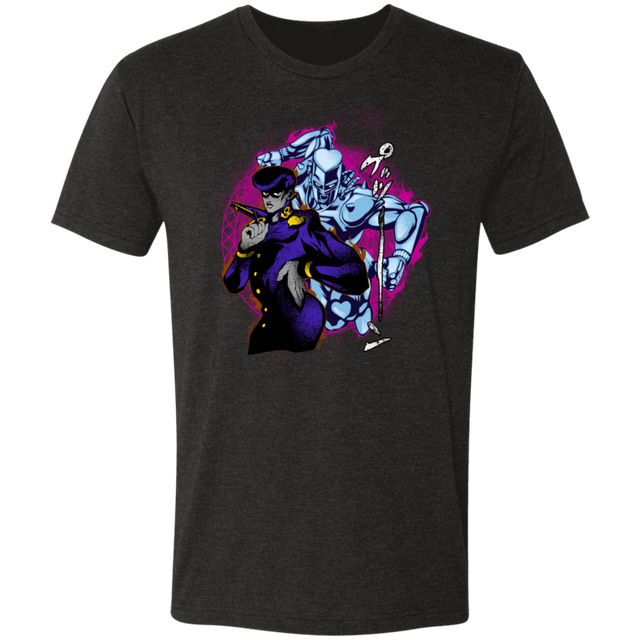 T-Shirts Vintage Black / S Attack of Josuke Men's Triblend T-Shirt