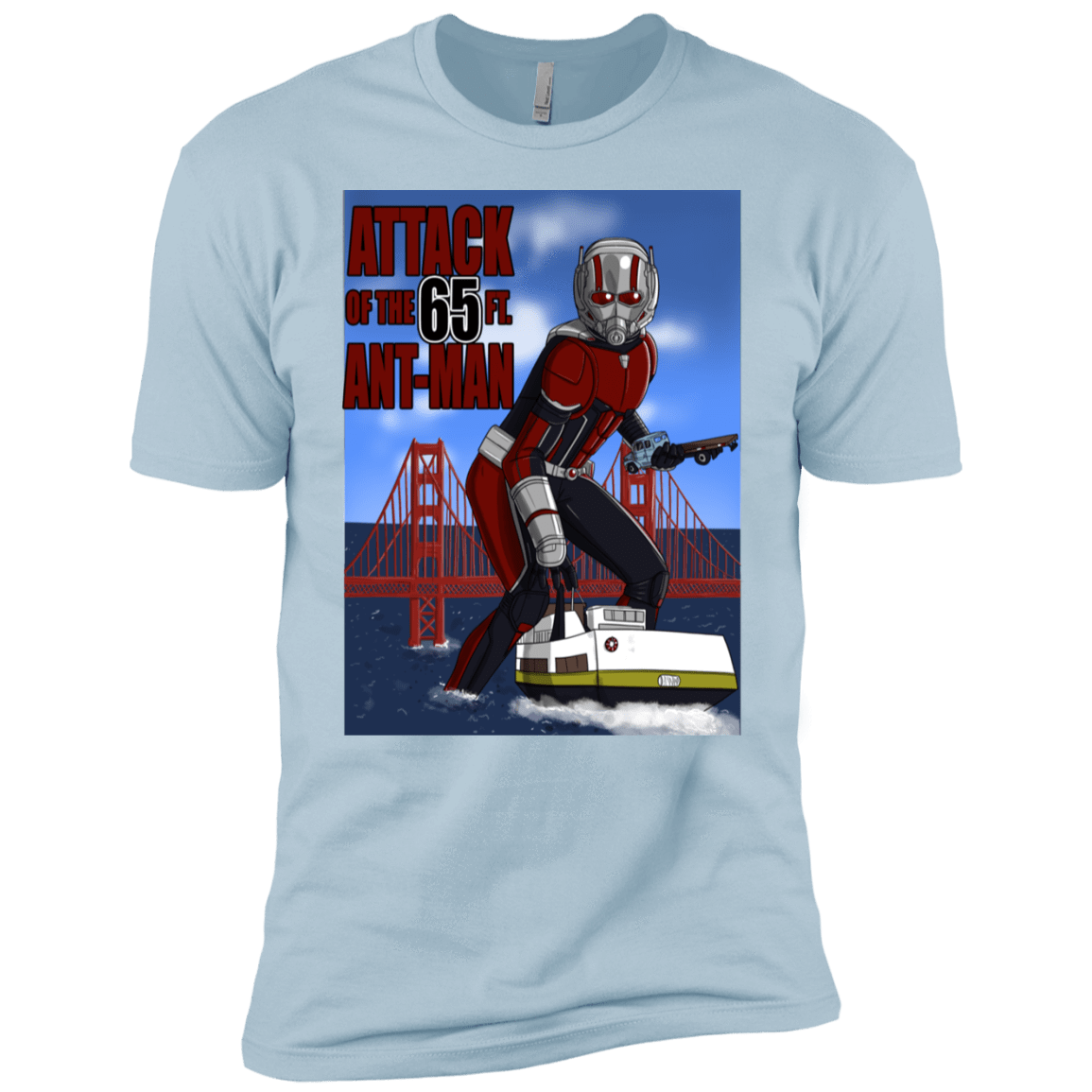 T-Shirts Light Blue / YXS Attack of the 65 ft. Ant-Man Boys Premium T-Shirt