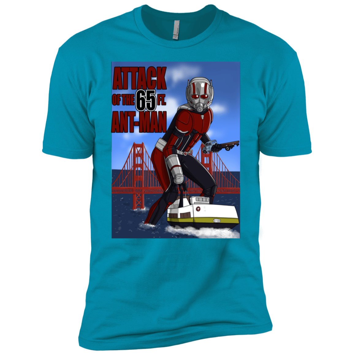 T-Shirts Turquoise / YXS Attack of the 65 ft. Ant-Man Boys Premium T-Shirt