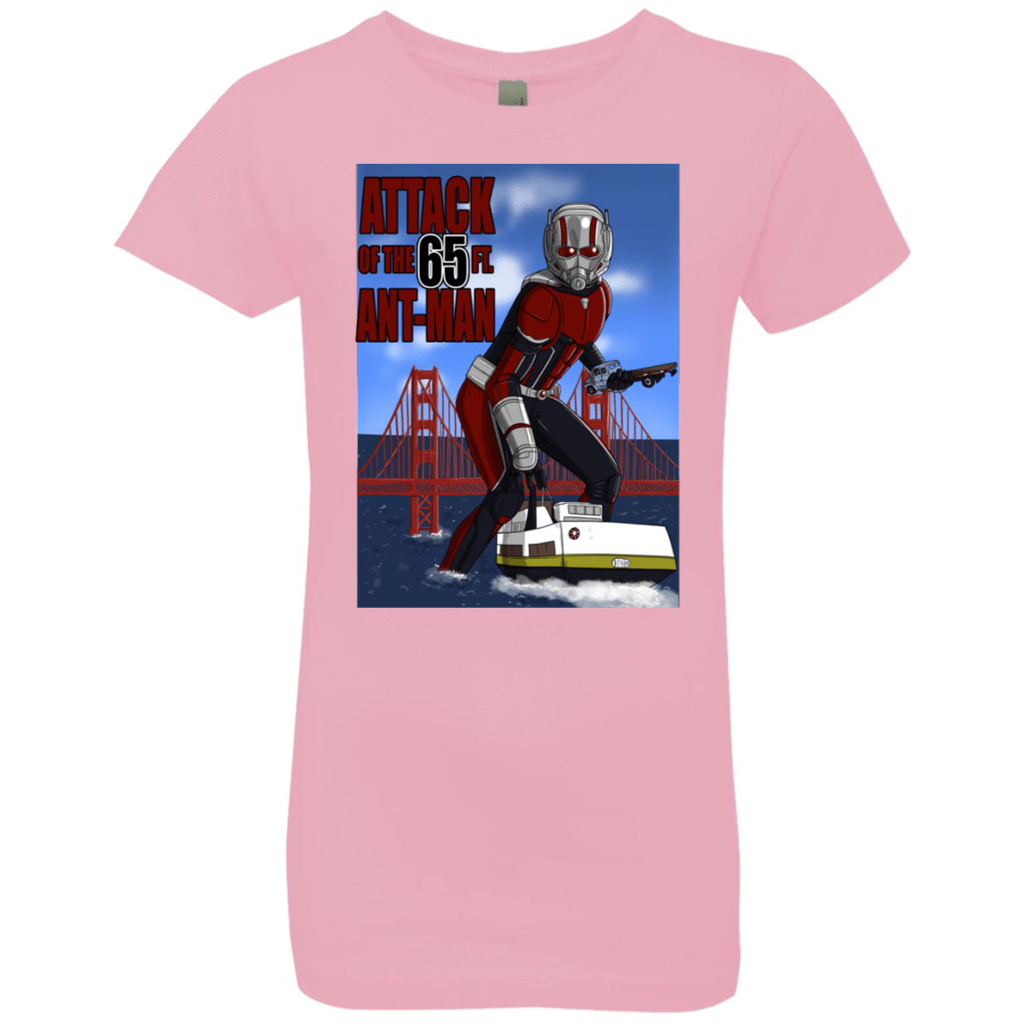 T-Shirts Light Pink / YXS Attack of the 65 ft. Ant-Man Girls Premium T-Shirt