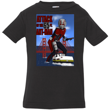 T-Shirts Black / 6 Months Attack of the 65 ft. Ant-Man Infant Premium T-Shirt