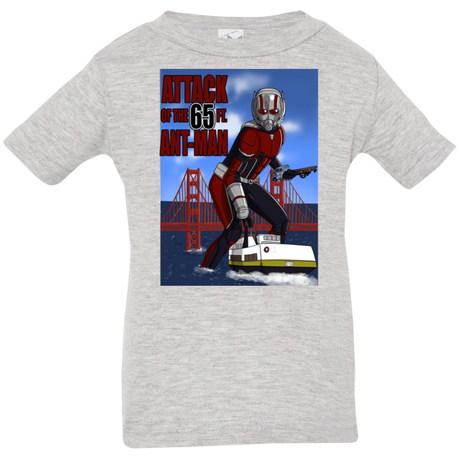 T-Shirts Heather Grey / 6 Months Attack of the 65 ft. Ant-Man Infant Premium T-Shirt