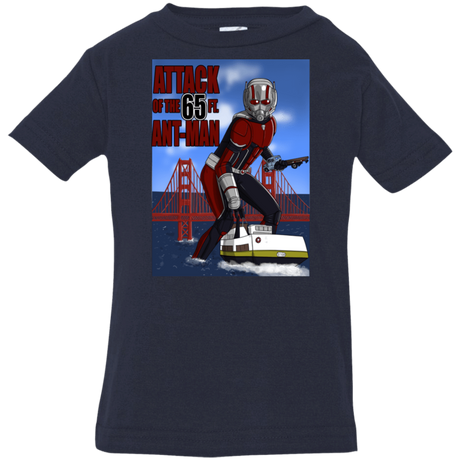 T-Shirts Navy / 6 Months Attack of the 65 ft. Ant-Man Infant Premium T-Shirt
