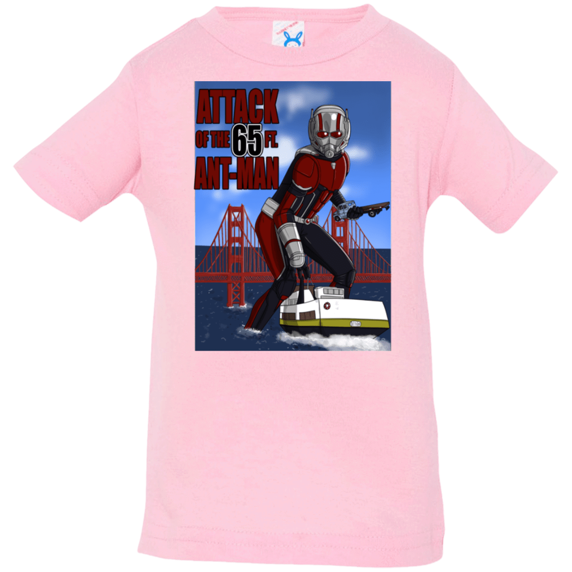 T-Shirts Pink / 6 Months Attack of the 65 ft. Ant-Man Infant Premium T-Shirt