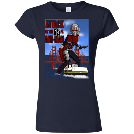 T-Shirts Navy / S Attack of the 65 ft. Ant-Man Junior Slimmer-Fit T-Shirt