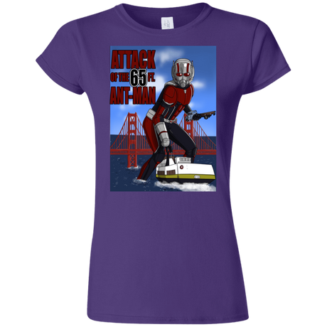 T-Shirts Purple / S Attack of the 65 ft. Ant-Man Junior Slimmer-Fit T-Shirt