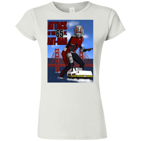 T-Shirts White / S Attack of the 65 ft. Ant-Man Junior Slimmer-Fit T-Shirt