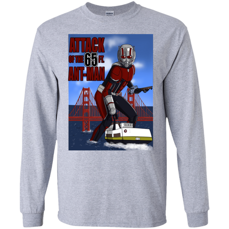 T-Shirts Sport Grey / S Attack of the 65 ft. Ant-Man Men's Long Sleeve T-Shirt