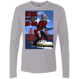 T-Shirts Heather Grey / S Attack of the 65 ft. Ant-Man Men's Premium Long Sleeve