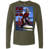 T-Shirts Military Green / S Attack of the 65 ft. Ant-Man Men's Premium Long Sleeve