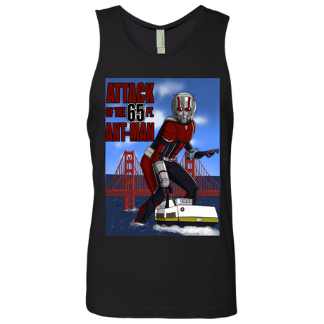 T-Shirts Black / S Attack of the 65 ft. Ant-Man Men's Premium Tank Top