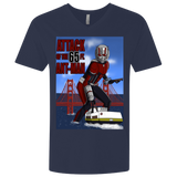 T-Shirts Midnight Navy / X-Small Attack of the 65 ft. Ant-Man Men's Premium V-Neck