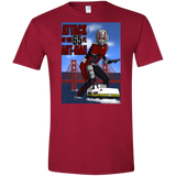 T-Shirts Cardinal Red / S Attack of the 65 ft. Ant-Man Men's Semi-Fitted Softstyle