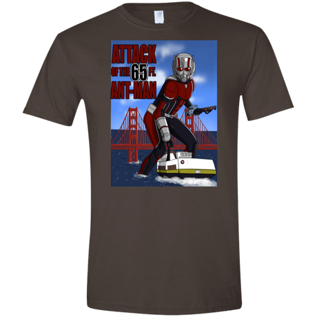 T-Shirts Dark Chocolate / S Attack of the 65 ft. Ant-Man Men's Semi-Fitted Softstyle