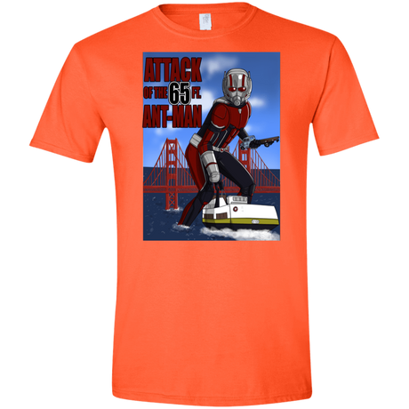 T-Shirts Orange / S Attack of the 65 ft. Ant-Man Men's Semi-Fitted Softstyle