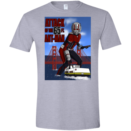 T-Shirts Sport Grey / X-Small Attack of the 65 ft. Ant-Man Men's Semi-Fitted Softstyle