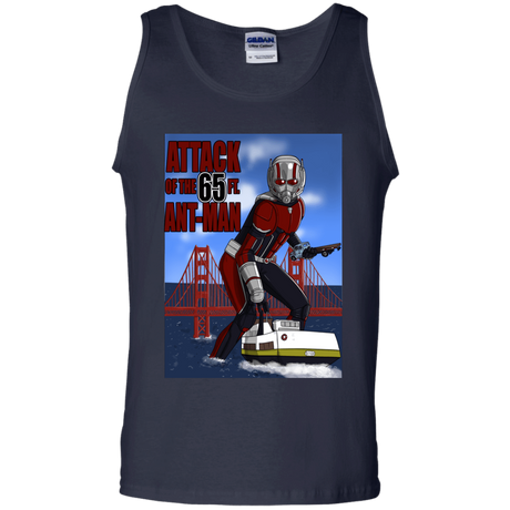 T-Shirts Navy / S Attack of the 65 ft. Ant-Man Men's Tank Top