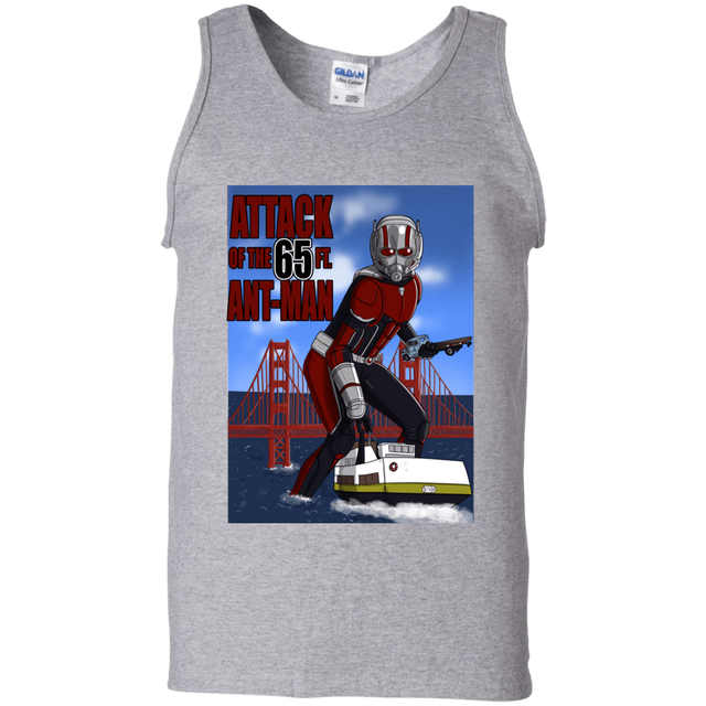 T-Shirts Sport Grey / S Attack of the 65 ft. Ant-Man Men's Tank Top