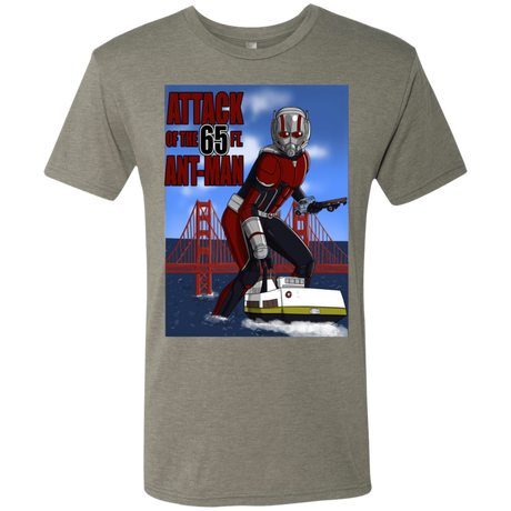 T-Shirts Venetian Grey / S Attack of the 65 ft. Ant-Man Men's Triblend T-Shirt