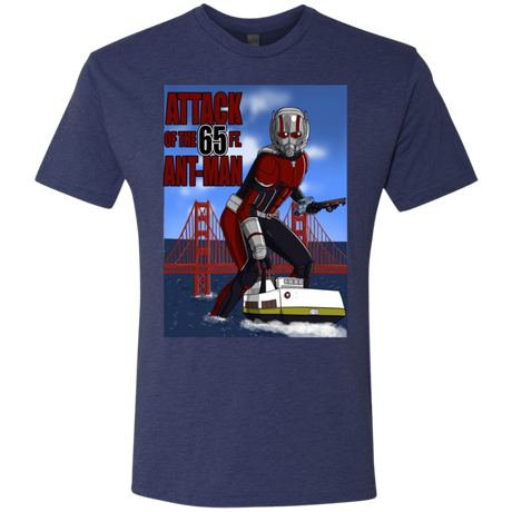 T-Shirts Vintage Navy / S Attack of the 65 ft. Ant-Man Men's Triblend T-Shirt