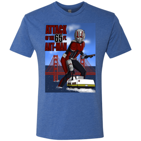 T-Shirts Vintage Royal / S Attack of the 65 ft. Ant-Man Men's Triblend T-Shirt