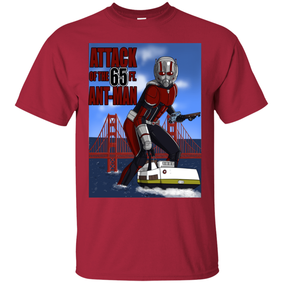 T-Shirts Cardinal / S Attack of the 65 ft. Ant-Man T-Shirt