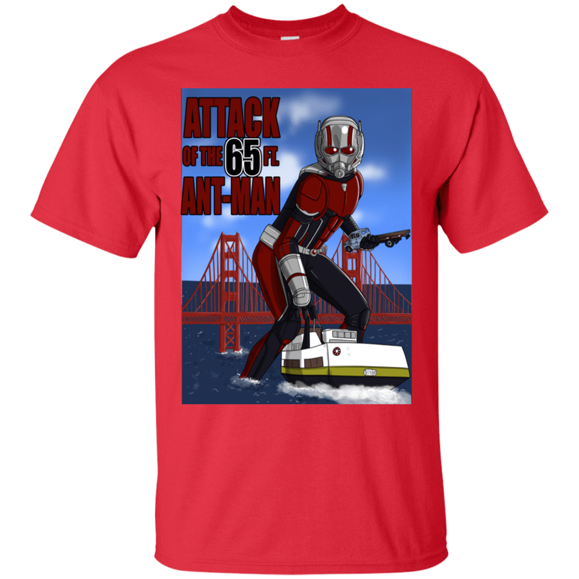 T-Shirts Red / S Attack of the 65 ft. Ant-Man T-Shirt