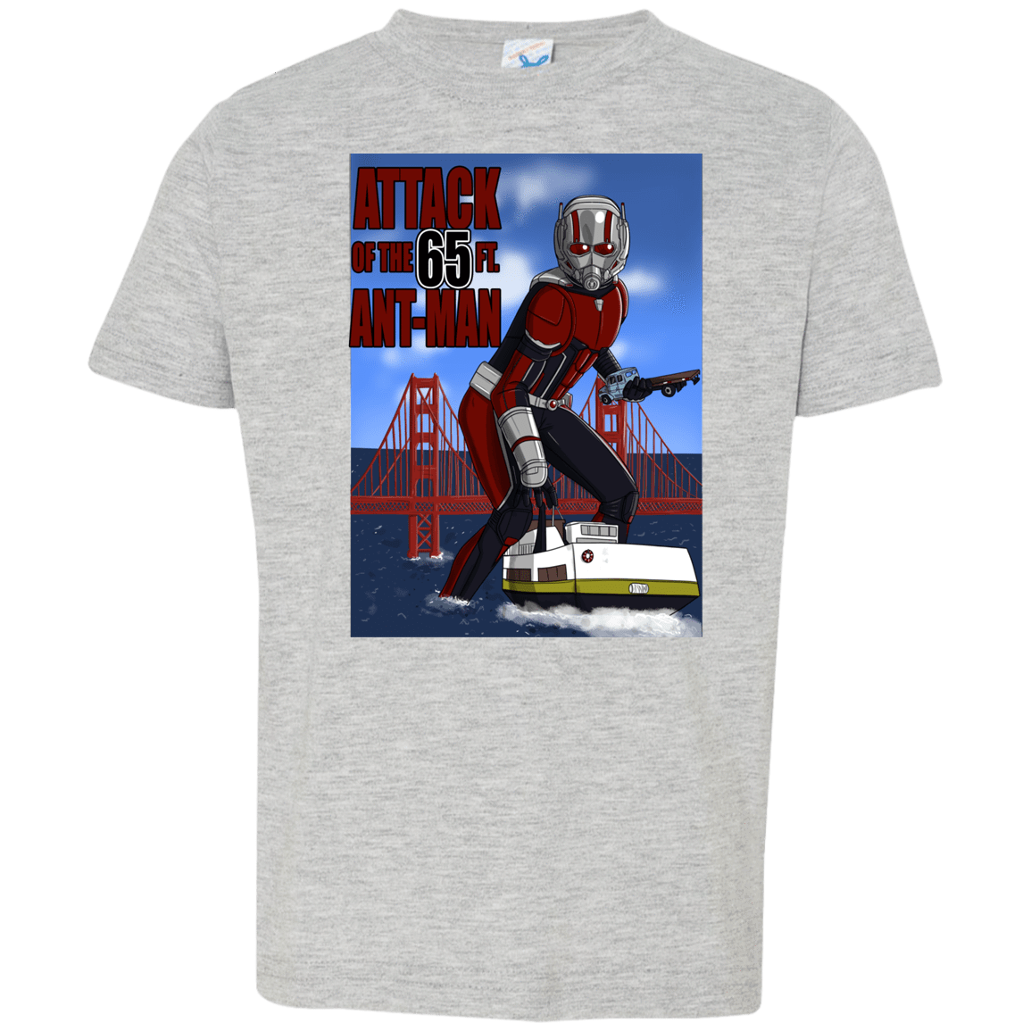 T-Shirts Heather Grey / 2T Attack of the 65 ft. Ant-Man Toddler Premium T-Shirt