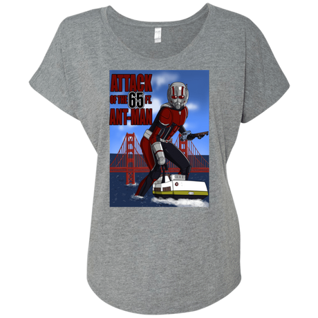 T-Shirts Premium Heather / X-Small Attack of the 65 ft. Ant-Man Triblend Dolman Sleeve