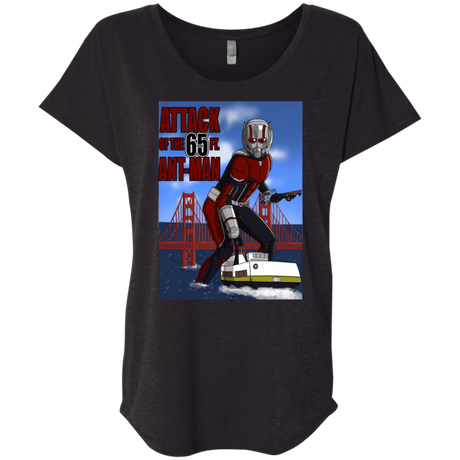 T-Shirts Vintage Black / X-Small Attack of the 65 ft. Ant-Man Triblend Dolman Sleeve