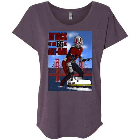 T-Shirts Vintage Purple / X-Small Attack of the 65 ft. Ant-Man Triblend Dolman Sleeve