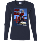 T-Shirts Navy / S Attack of the 65 ft. Ant-Man Women's Long Sleeve T-Shirt