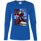 T-Shirts Royal / S Attack of the 65 ft. Ant-Man Women's Long Sleeve T-Shirt