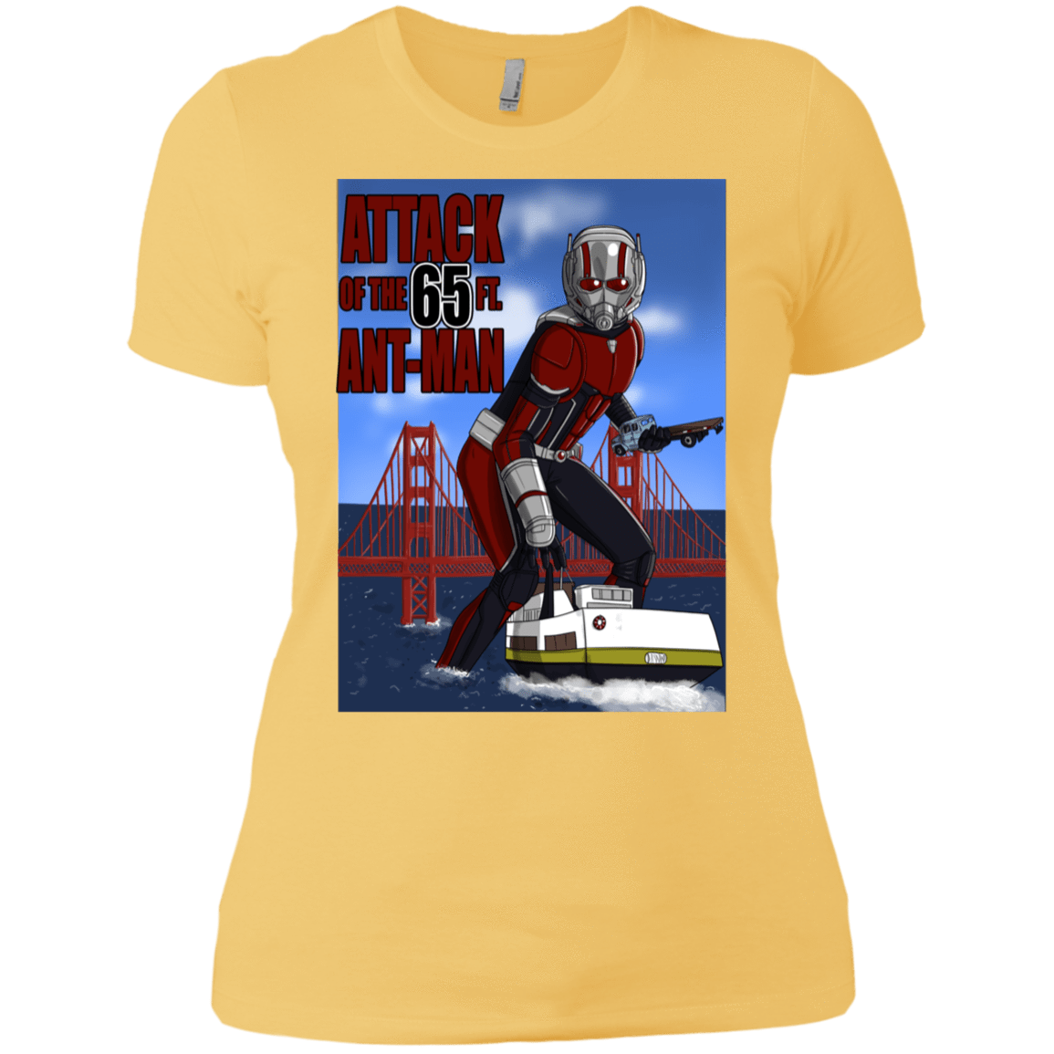 T-Shirts Banana Cream/ / X-Small Attack of the 65 ft. Ant-Man Women's Premium T-Shirt