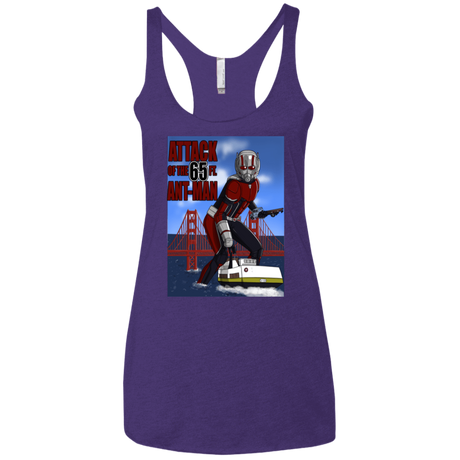 T-Shirts Purple Rush / X-Small Attack of the 65 ft. Ant-Man Women's Triblend Racerback Tank