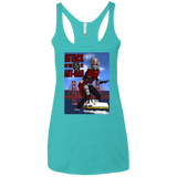 T-Shirts Tahiti Blue / X-Small Attack of the 65 ft. Ant-Man Women's Triblend Racerback Tank