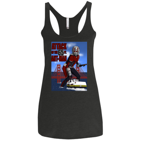 T-Shirts Vintage Black / X-Small Attack of the 65 ft. Ant-Man Women's Triblend Racerback Tank
